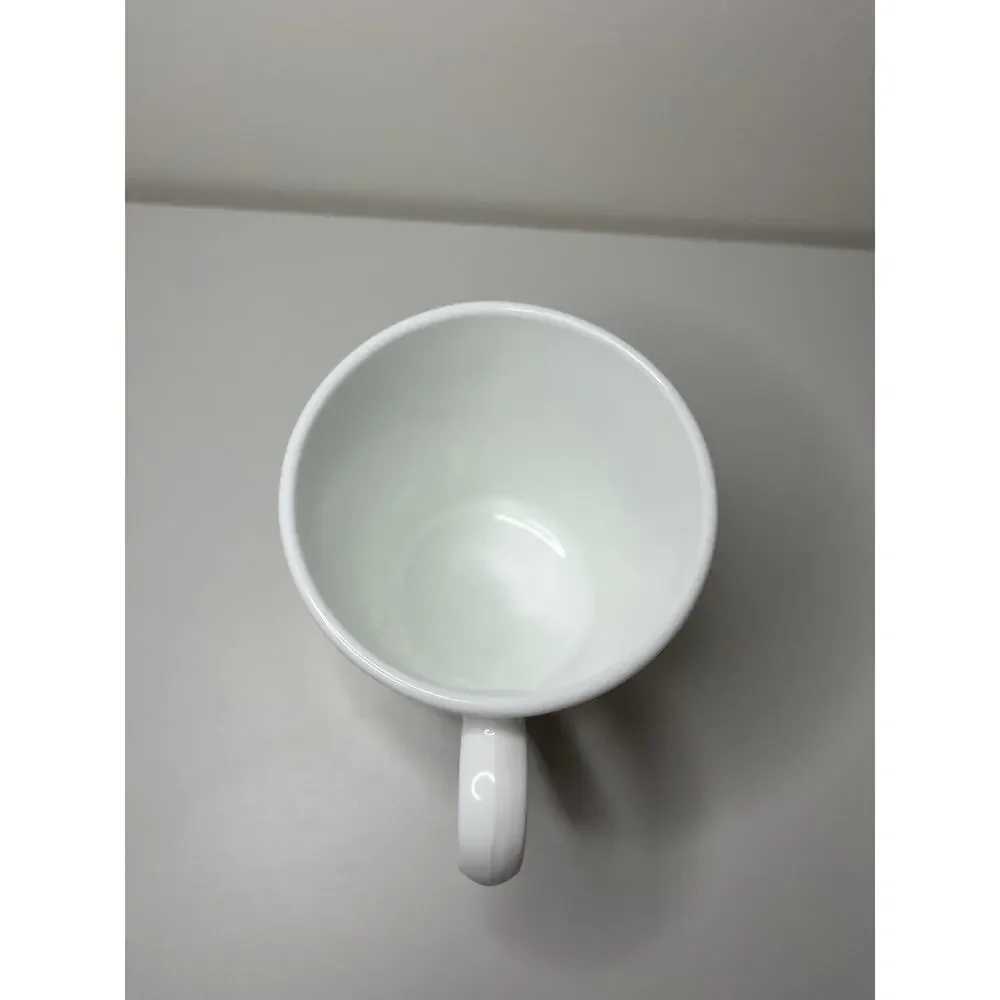 EUC! Corning (Corelle) BLUE FLEUR Flat Cup Swirl Rim Blue Flowers Replacement